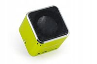 MusicMan Przenośny mini głośnik Bluetooth Technaxx BT-X2 zielony 3 W HIT !