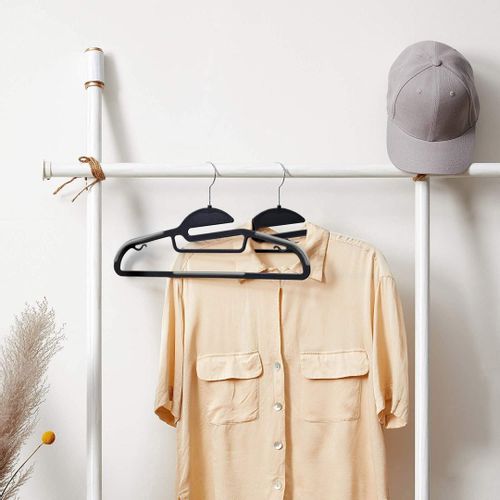 Wieszak Flexi komplet 10 sztuk czarnoszary na Arena.pl