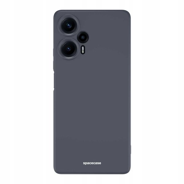 Spacecase Silicone Case Poco F5 Black zdjęcie 9