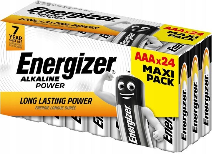 24x BATERIA ENERGIZER ALKALINE POWER LR03 AAA 1,5V zdjęcie 1