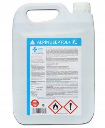 ALPINUSEPTOL 5L PŁYN DO DEZYNFEKCJI POWIERZCHNI na Arena.pl