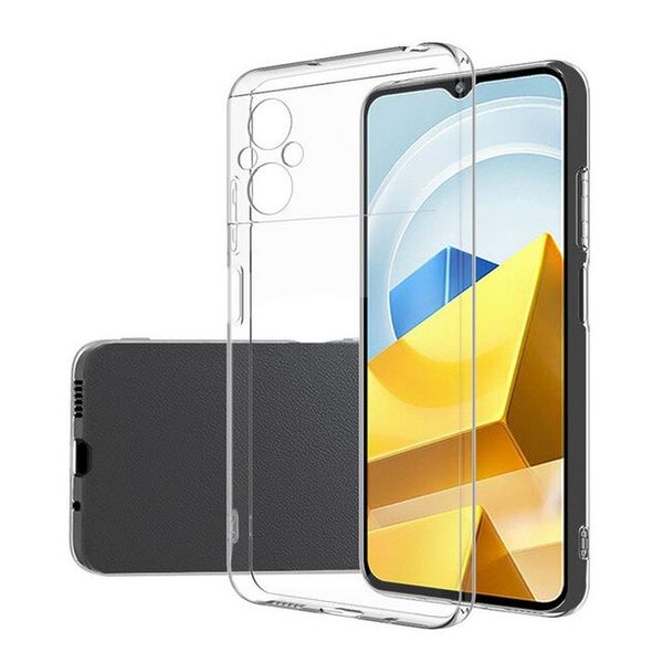 Futerał BACK CASE ULTRA SLIM 0,5 mm do XIAOMI POCO M5 zdjęcie 1