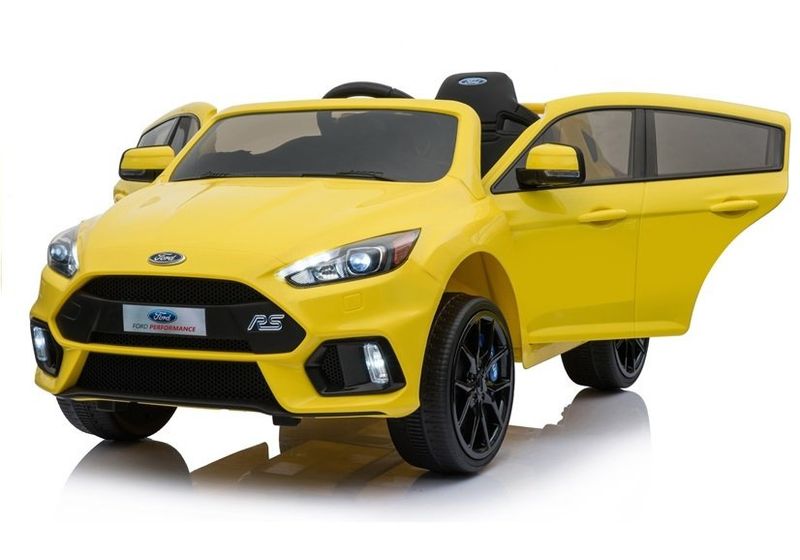 Auto na akumulator Ford Focus RS Żółte zdjęcie 2