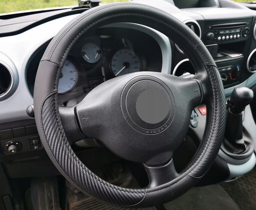VW Golf 4 5 6 7 Jetta Passat B5 B6 B7 Polo UP! na kierownice skóra karbon na Arena.pl