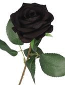 SZTUCZNE KWIATY RÓŻE RÓŻA ZAMSZOWA WELUROWA 46CM