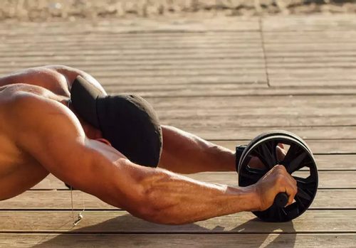 WAŁEK ROLLER DO ĆWICZEŃ KÓŁKO PODWÓJNE + MATA na Arena.pl