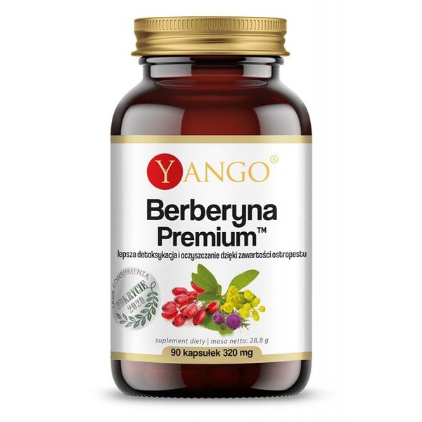 YANGO Berberyna Premium (90 kaps.) zdjęcie 1