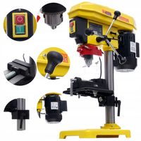 WIERTARKA STOŁOWA KOLUMNOWA SŁUPOWA MOC 1850W MOCNA ŚLUSARSKA KD502