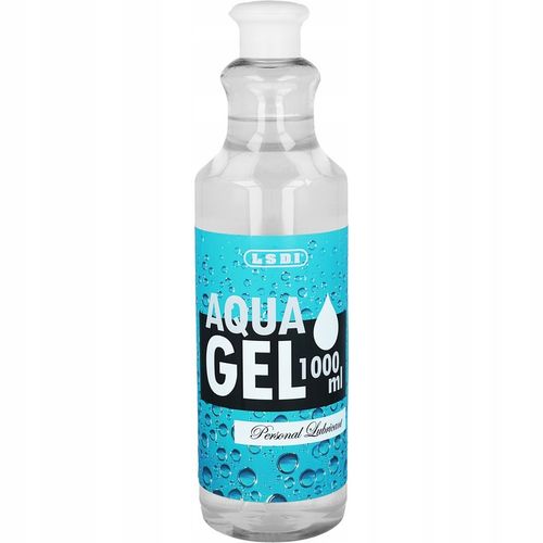 Aqua Gel 1000ml Wodny Żel Intymny Profesjonalny Lubrykant Dla Par I na Arena.pl