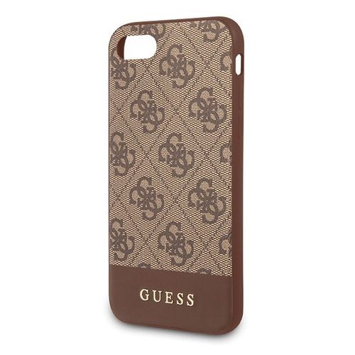 Guess GUHCI8G4GLBR iPhone 7/8/SE 2020 / SE 2022 brązowy/brown hard case na Arena.pl