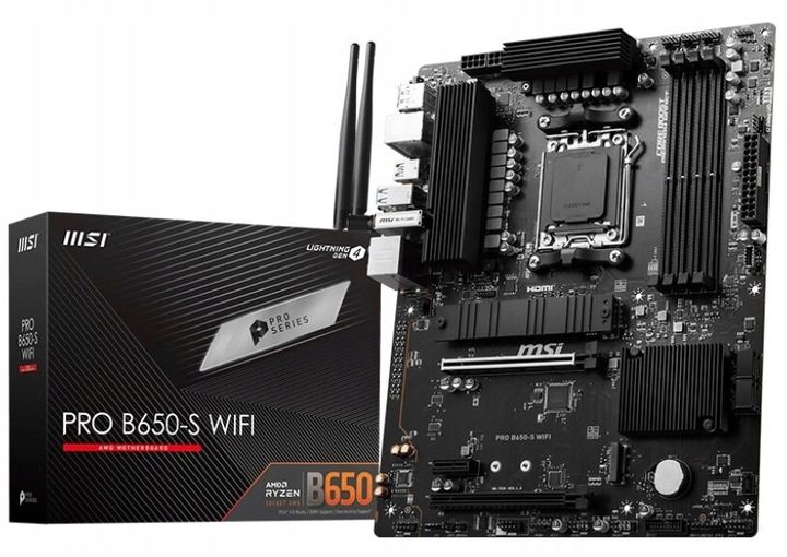 Msi Pro B650-S Wifi DDR5 AM4 Atx Mb zdjęcie 4