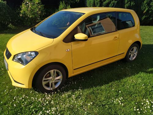 Skoda Citigo 3d - Listwy Boczne Drzwi Czarne na Arena.pl