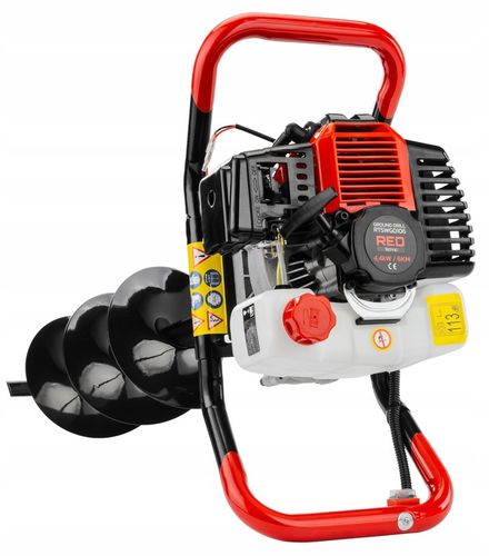 WIERTNICA GLEBOWA ŚWIDER SPALINOWY 6KM + 3 WIERTŁA ŚWIDRY PRZEDŁUŻKA 3 na Arena.pl