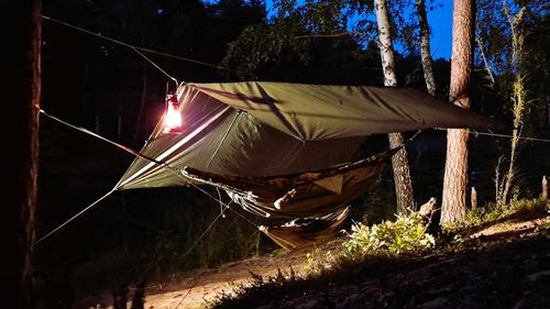 Płachta biwakowa BUSHMEN EASY Tarp 3×3m na Arena.pl