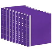 SKOROSZYT SZTYWNY WPINANY A4 PCV FIOLETOWY 10 SZTUK TRES