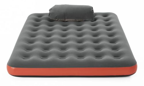 Materac dmuchany 203x152x22cm Roll&Relax Bestway 67703 z torbą pompującą na Arena.pl
