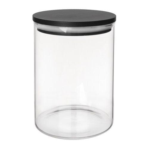 Pojemnik Kuchenny na Produkty Sypkie Żywność Szklany z Uszczelką 600 ml na Arena.pl