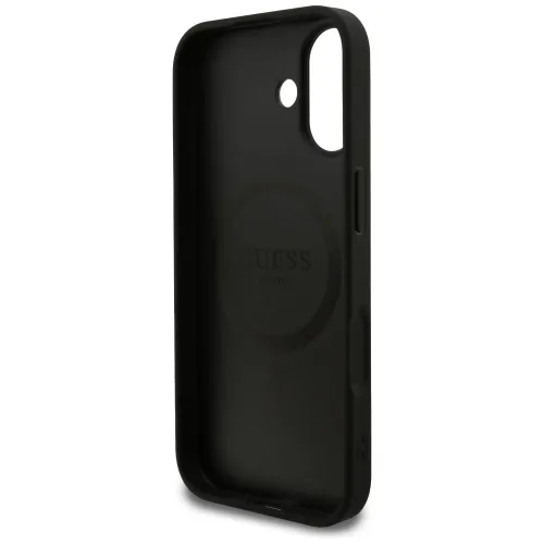 etui guess grained ring magsafe do iphone 17 - czarne na Arena.pl