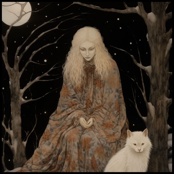 Plakat 90x90cm Stróżka Leśna zdjęcie 2