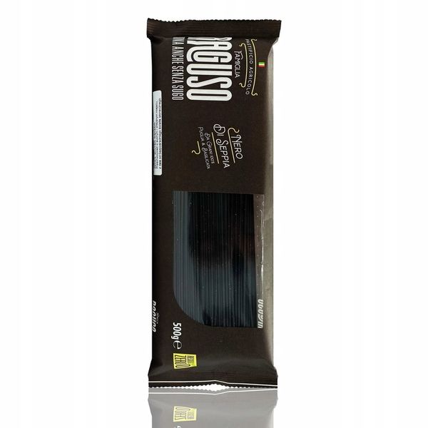MAKARON SPAGHETTI NERO DI SEPIA 12X500g zdjęcie 2