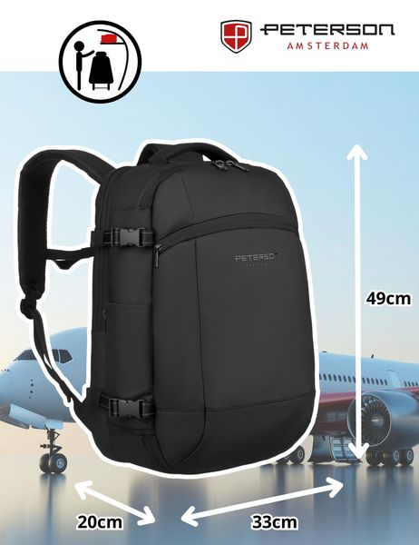 plecak ptn 24359-6806 black zdjęcie 4