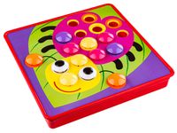 UKŁADANKA, EDUKACYJNA GUZIKOWA PUZZLE