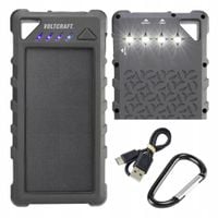 Powerbank SOLARNY 16000 mAh ładowarka IP67 LATARKA