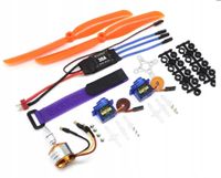 Zestaw silnik A2212 2200KV, ESC 30A 2x śmigło 6035