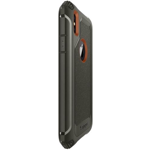 SPIGEN PRO GUARD Apple iPhone X - ARMY GREEN na Arena.pl