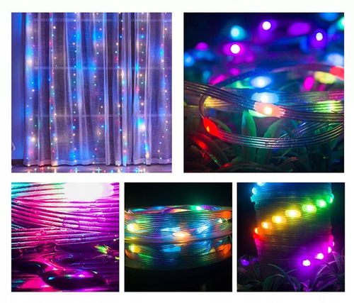 Lampki Choinkowe LED WIFI Świąteczne SMART taśma TUYA 20m 200szt MULTIKOLOR na Arena.pl