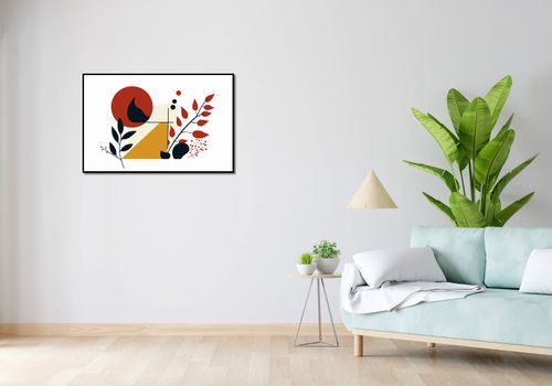 Plakat 91,5x60cm Ogień i Flora na Arena.pl