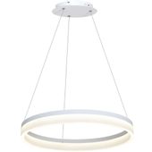 LAMPA wisząca RING ML066 Milagro okrągła OPRAWA zwis circle LED 36W 4000K pierścień biały alvendre