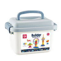 DLA DZIECI W WALIZCE KLOCKI UKŁADANKA