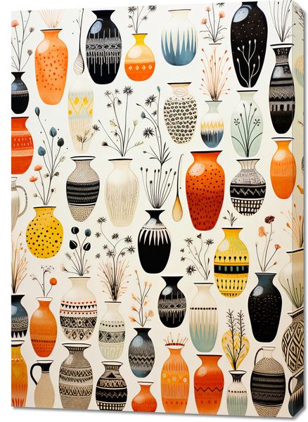 Obraz 70x100cm Symfonia Wazonów zdjęcie 1