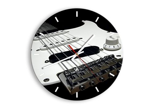 Zegar Ścienny - Gitara Muzyka  - 30X30 Cm - C3Ar30X30-0379 na Arena.pl
