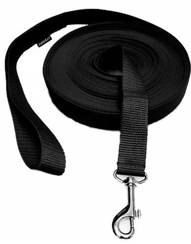 Smycz TRENINGOWA 10m/2,5cm - obroża M na Arena.pl