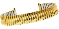 bransoleta rozciągana złota hq 12 do 16 mm 109g-12/16
