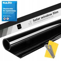 FOLIA DO PRZYCIEMNIANIA SZYB 75x300 super ultra ciemna 99% ODTŁUSZCZACZ