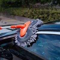 SZCZOTKA DO MYCIA SAMOCHODU KEMPINGOWEGO Z TRZONKIEM TELESKOPOWYM, 135 CM