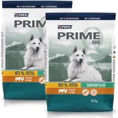Pupil Prime Karma dla psów bogata w drób z wołowiną 10 kg x 2 sztuki