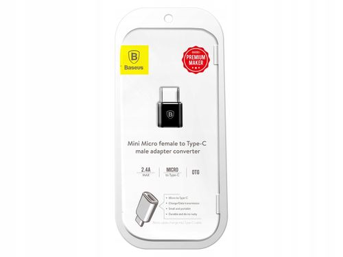 Baseus Adapter Przejściówka z Micro USB na USB C na Arena.pl