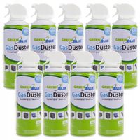 9x sprężone powietrze spray 400ml rurka kapilarna dmuchawa do kurzu