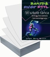 Ulotki A4 reklamowe firmowe 100szt projekt w cenie SZKOŁA TAŃCA