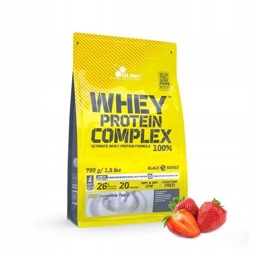 OLIMP WHEY PROTEIN COMPLEX 100% 700G ODŻYWKA BIAŁKOWA BIAŁKO SERWATKOWE WPC na Arena.pl