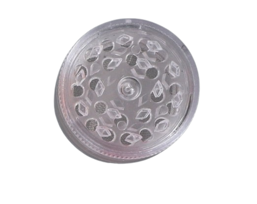 Plastikowy Młynek do Mielenia Tytoniu Suszu CBD Grinder Crusher Srebrny na Arena.pl