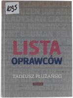 Używana książka Tadeusz Płużański Lista Oprawców 2014