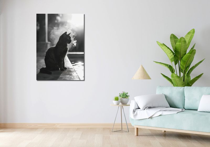 Obraz 70x100cm Kocia Przerwa zdjęcie 2