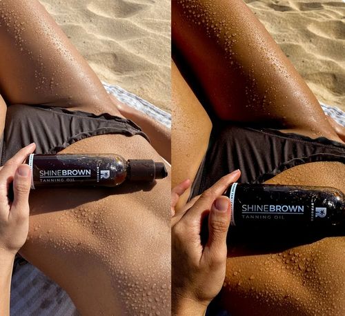 Byrokko Shine Brown Chocolate Olejek do opalenizny 145ml na Arena.pl