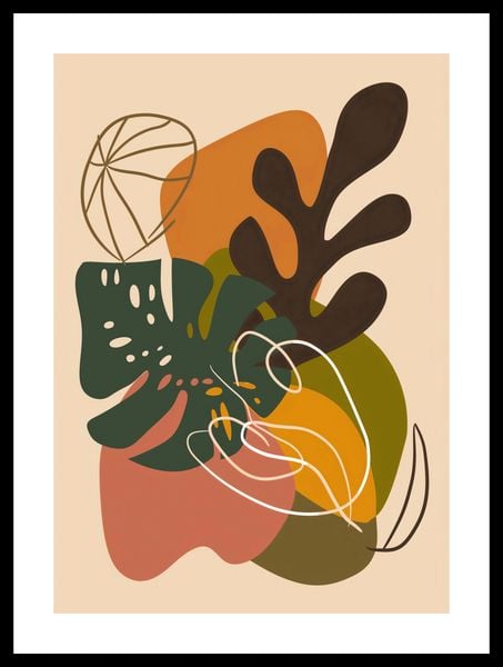 Plakat 29,7x42cm Leśna Kompozycja zdjęcie 3