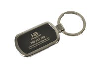Brelok do kluczy jednostronny grawer 50 szt.